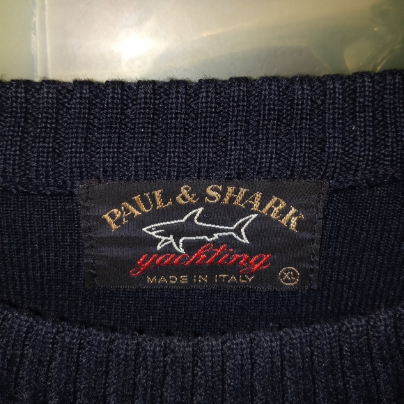Vintage Paul&Shark Yachting Blue Crew Neck Sweater - Picture 4 of 6